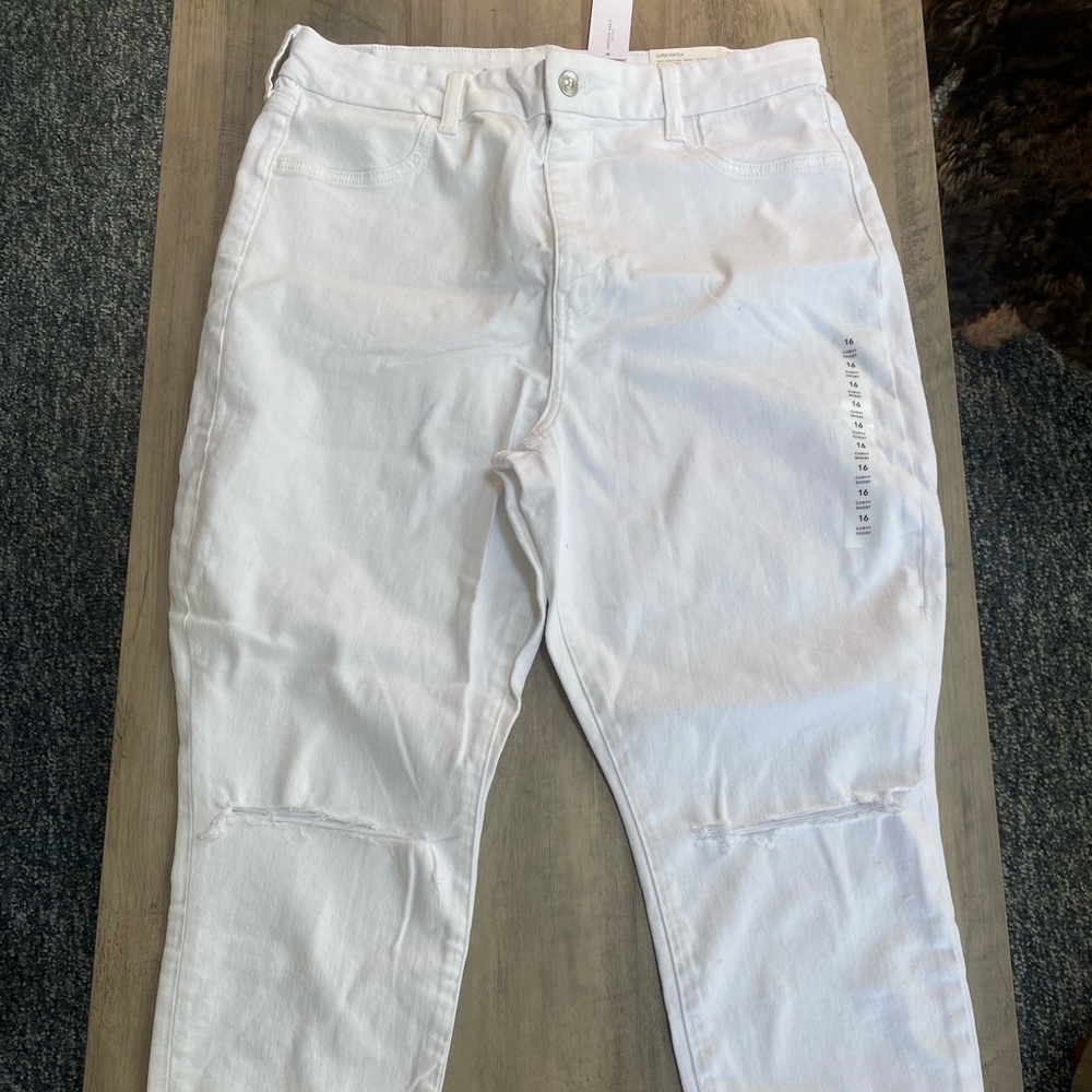 Curvy skinny jeans